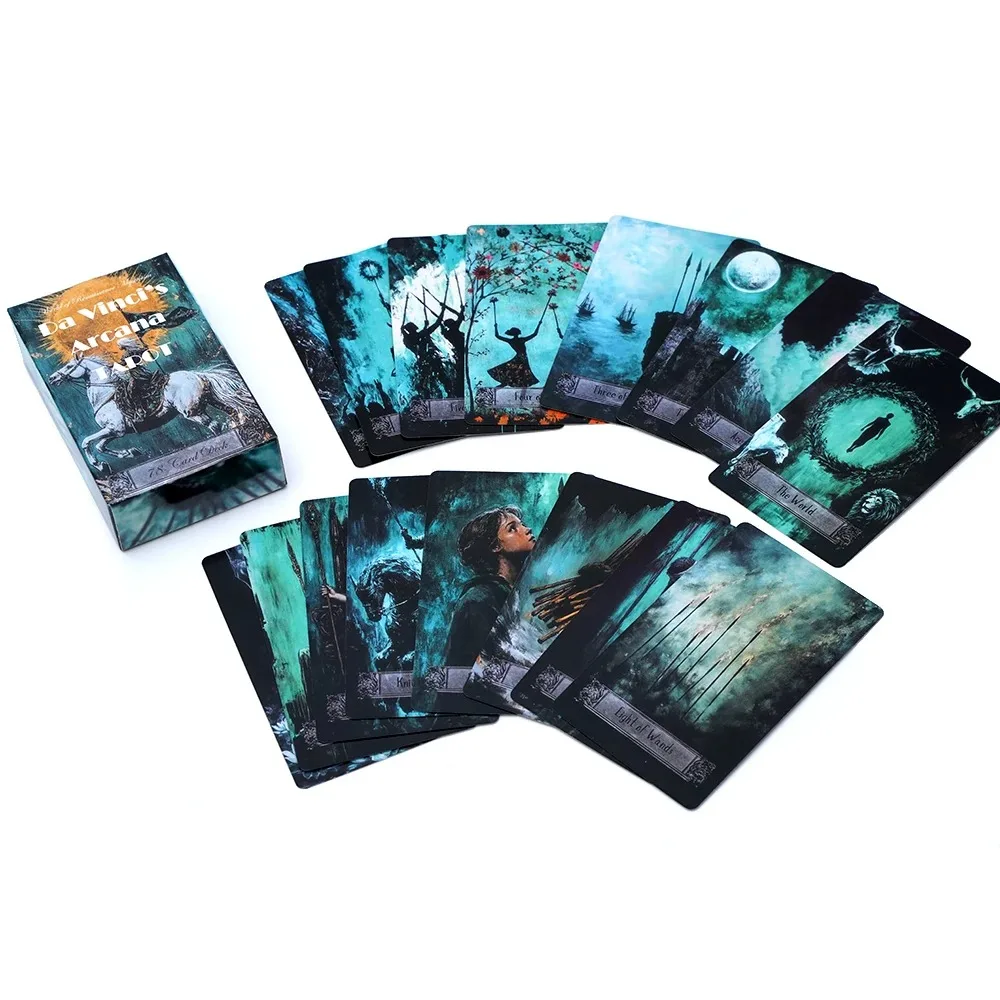 Party Games Juegos De Mesa - Da Vinci's Arcana Tarot-Deck, 78 Karten,