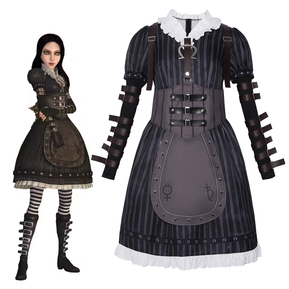 Party Games Steam Free - Alice Liddell Cosplay-Kostüm aus dem Spiel