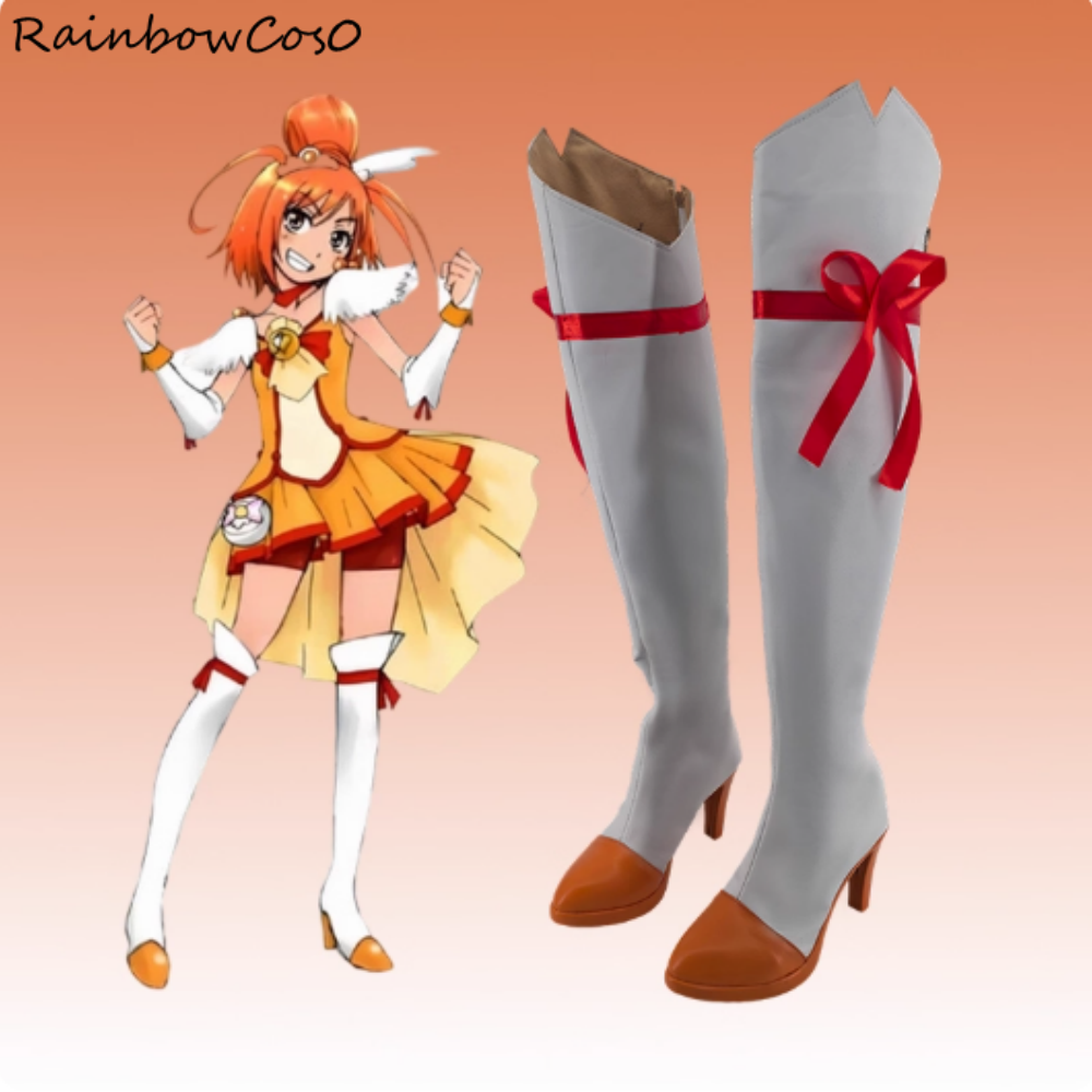 Party Games Sunny - Cure Sunny Pretty Cure Cosplay Schuhe