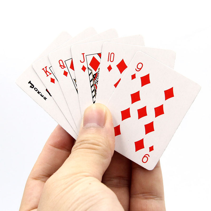 Party Games Juegos De Mesa - 10PCS Mini Spielkarten Für Kinder Erwachsene