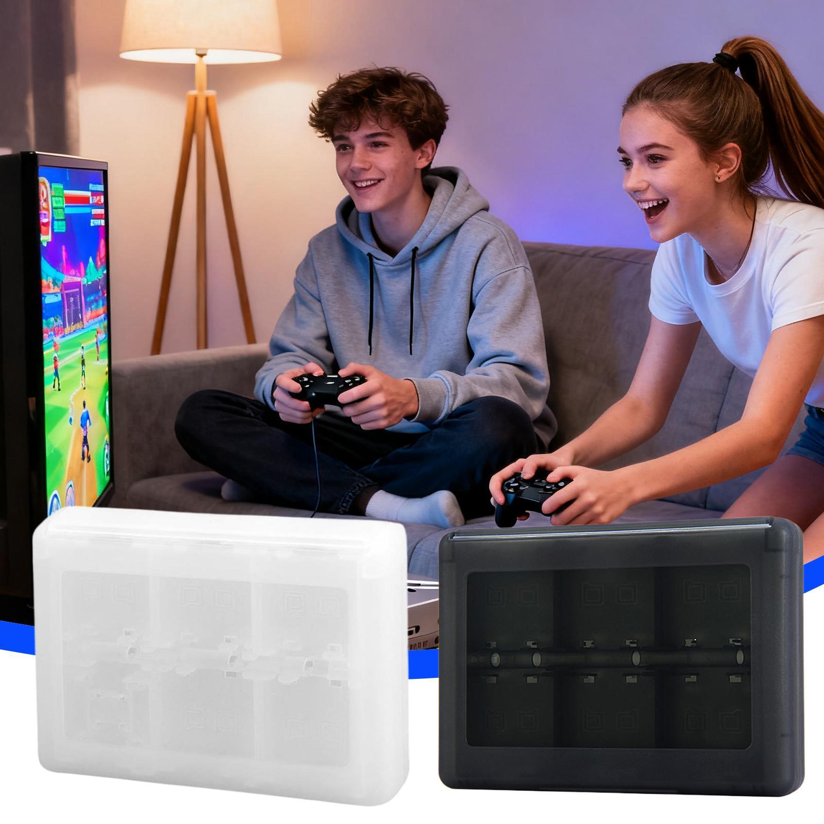 Party Games Steam Free - Kartenspiel-Koffer, großes Fassungsvermögen, Organisationsbox, Spielkartenaufbewahrung, 28