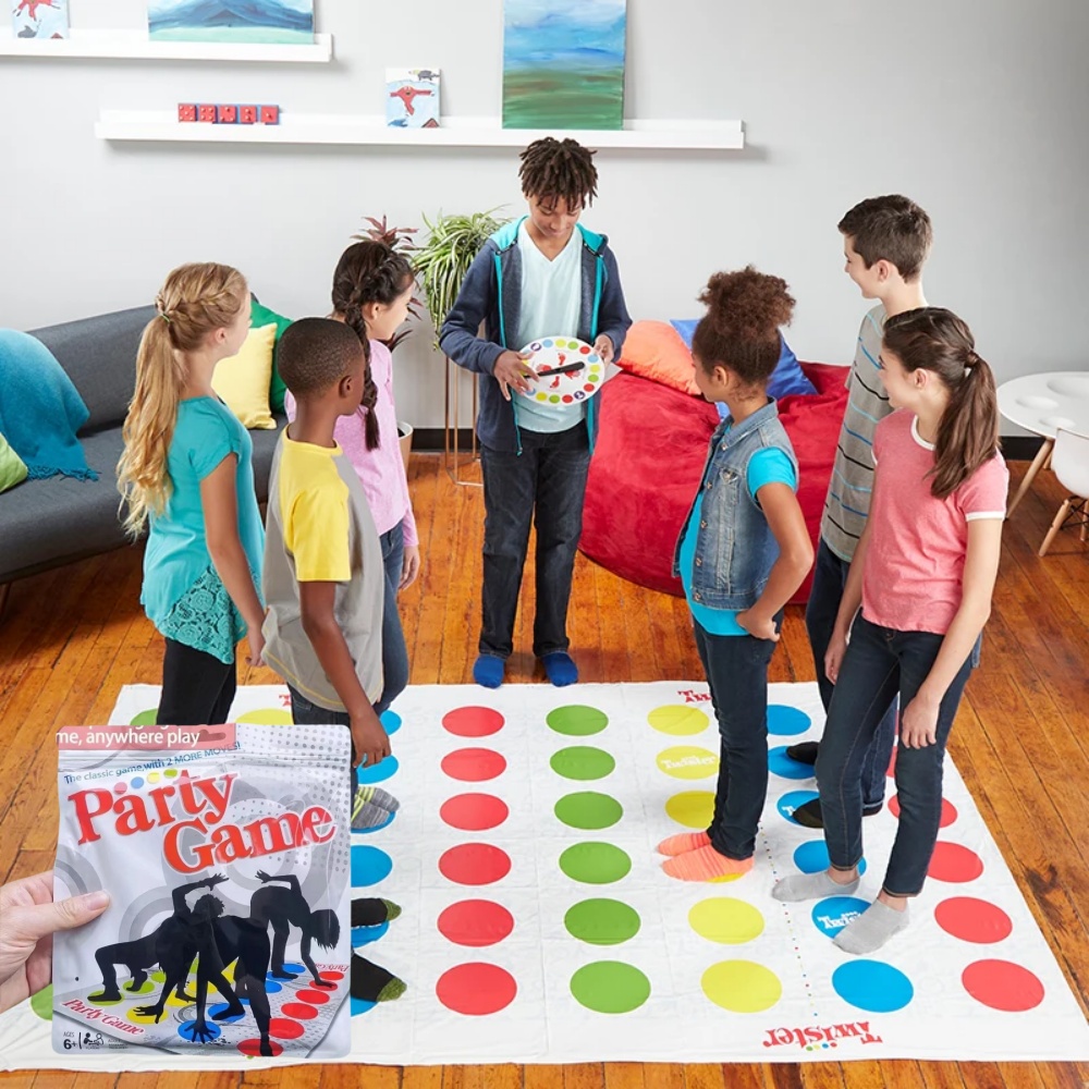 Party Games Group For Adults - Twister-Partyspiel – Familie, drinnen und draußen,