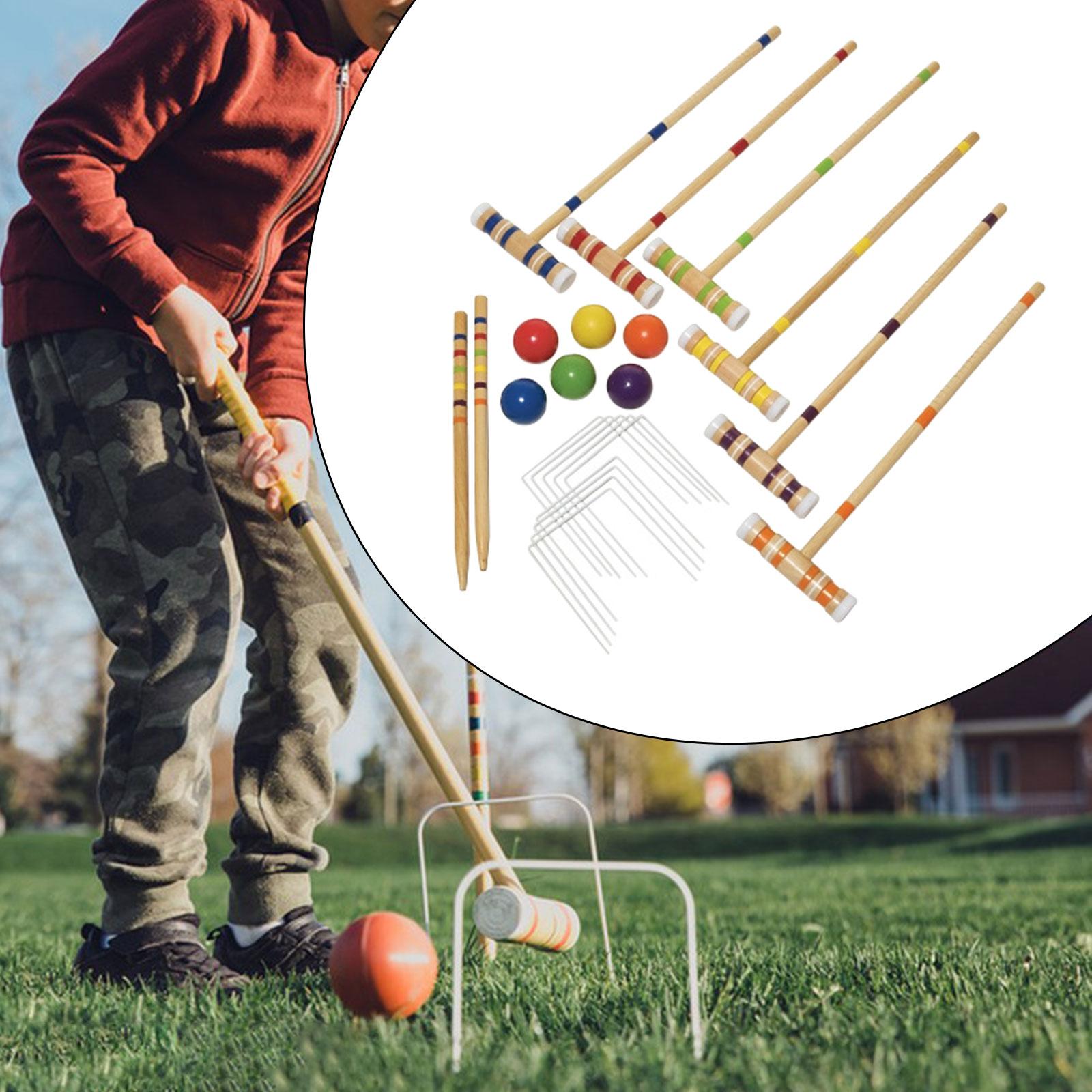 Rasen Krocket Spiel Set 2 Benc – Croquet Set Lawn Bewertung und Preis