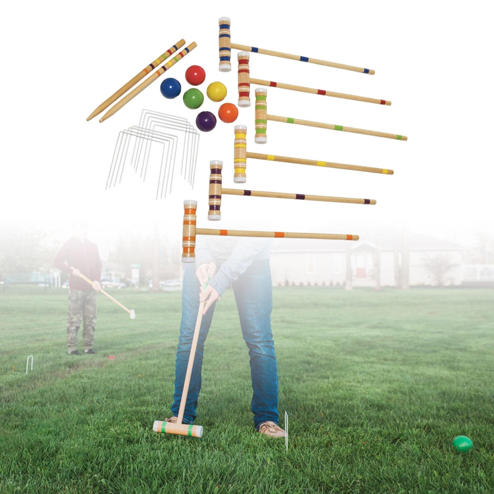 Rasen Krocket Spiel Set 2 Benc – Croquet Set Lawn Bewertung und Preis