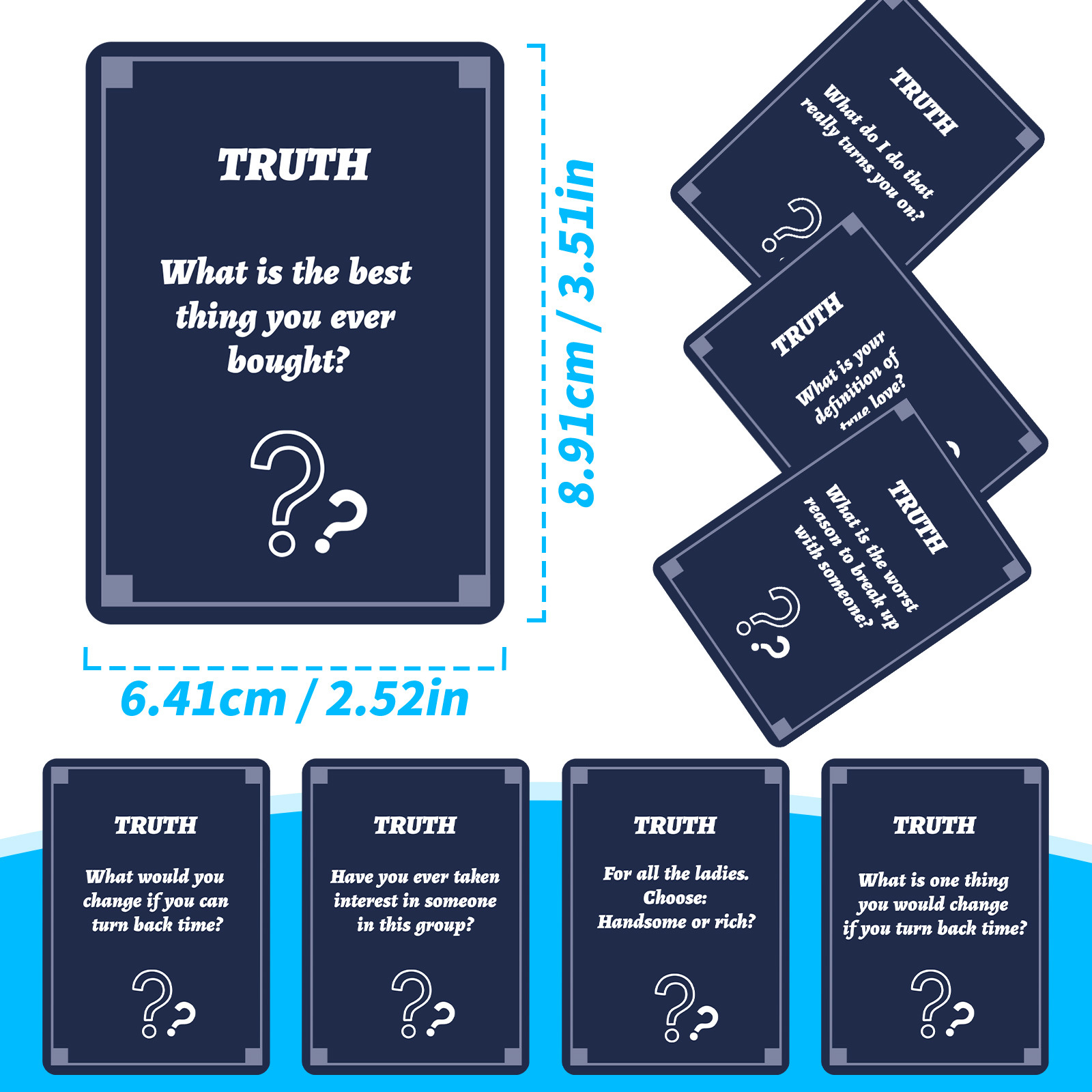 50 Stück Partyspielkarten für  – Party Games Group For Adults Bewertung und Preis