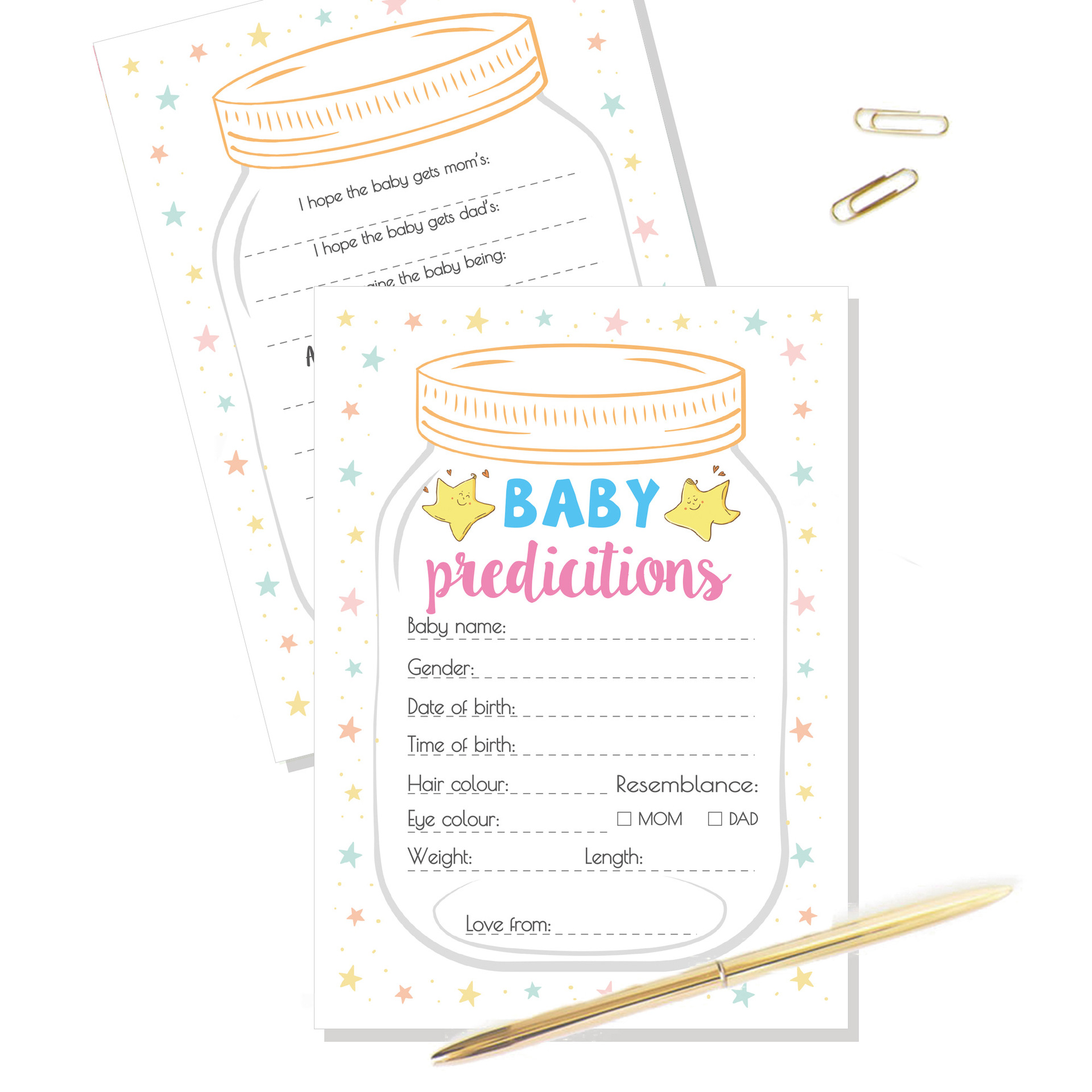10 Stück Gender Reveal Babypar – Party Games Group For Adults Bewertung und Preis