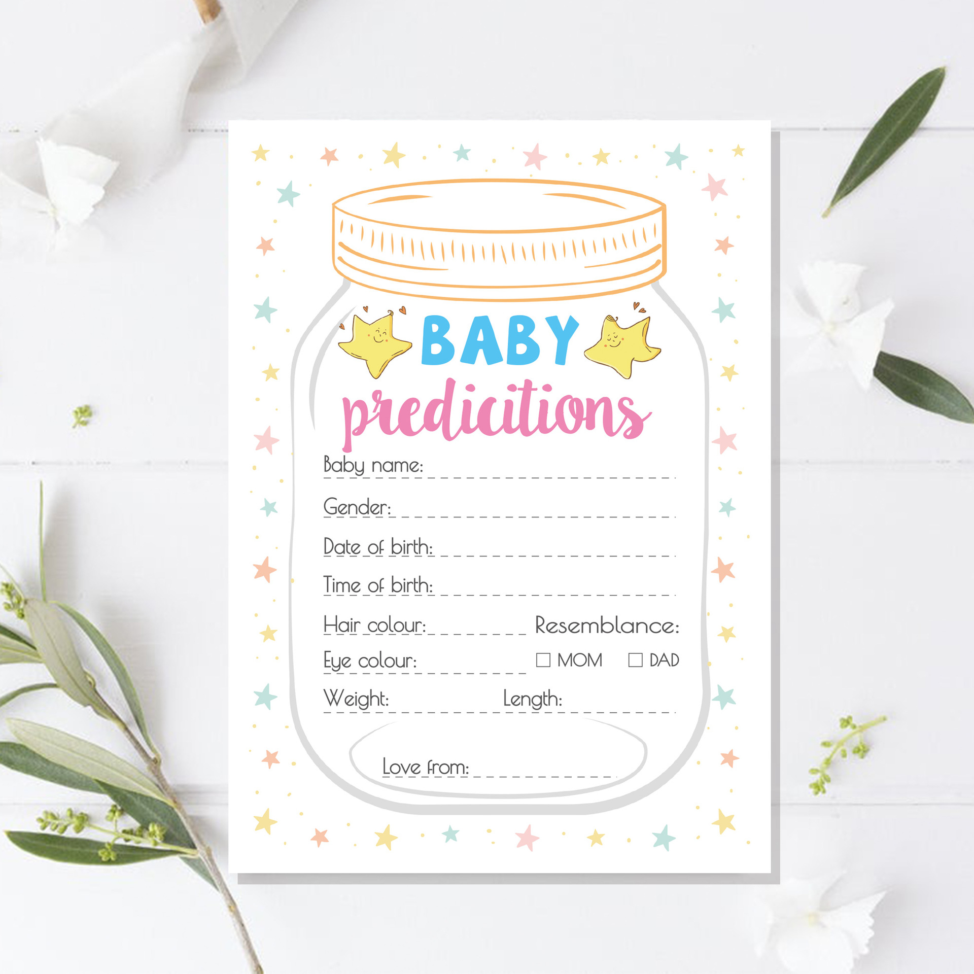 10 Stück Gender Reveal Babypar – Party Games Group For Adults Bewertung und Preis