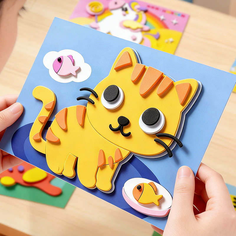 3D-Aufkleber für Kinder, 10 Zu – Party Games New Year Bewertung und Preis