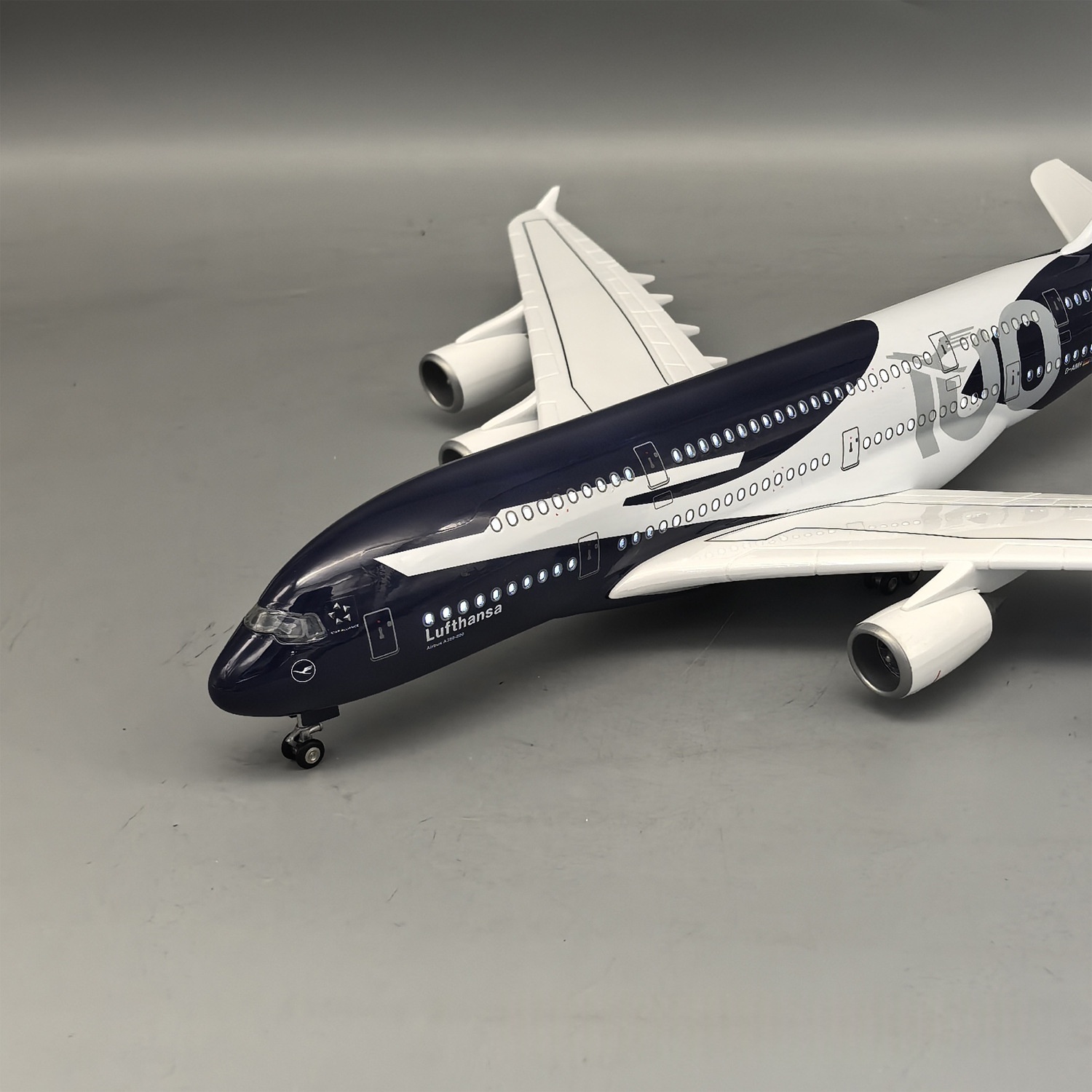 Neues 45cm Lufthansa A380 100  – Party Games New Year Bewertung und Preis