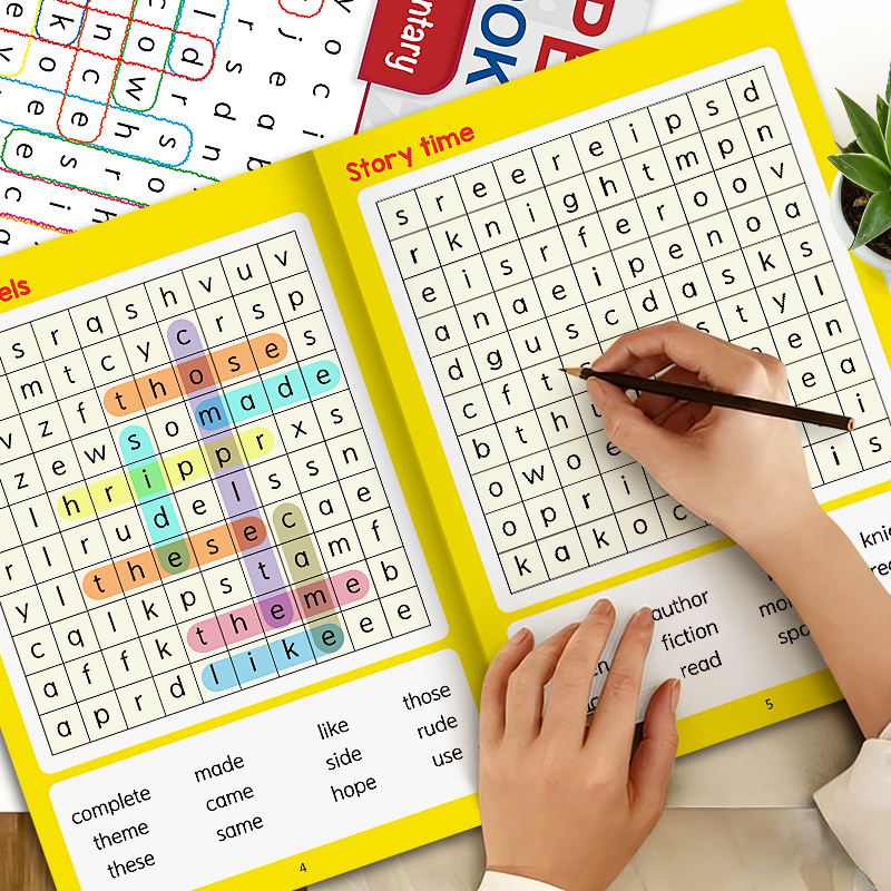 32-seitiges Wortfinderspiel-Bu – Party Games New Year Bewertung und Preis
