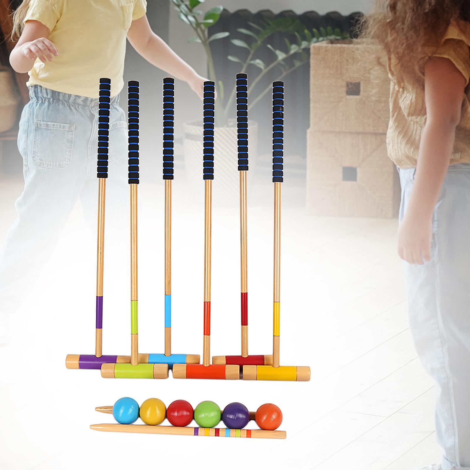6-teiliges Croquet-Set für Sec – Croquet Set Lawn Bewertung und Preis