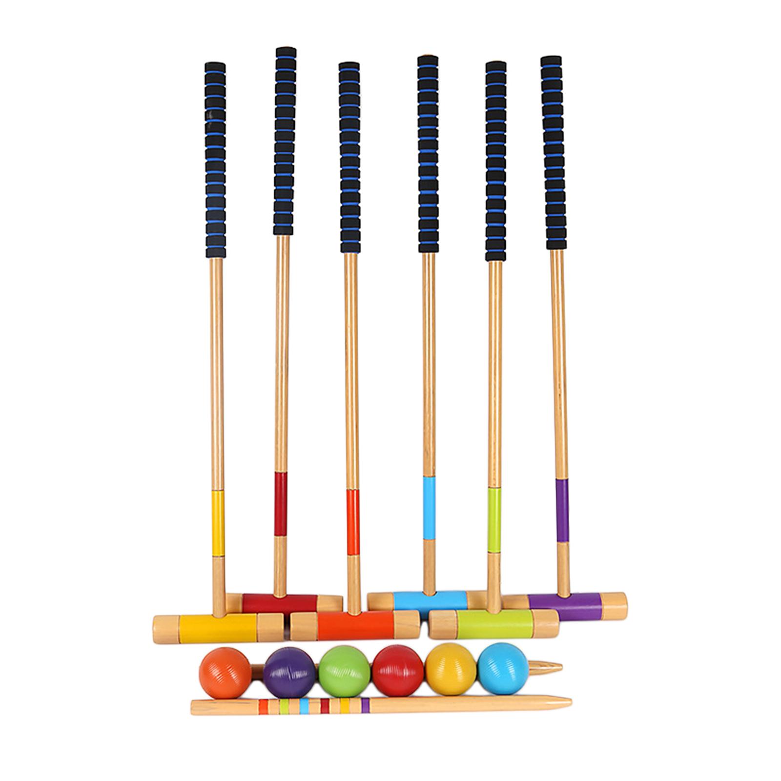 6-teiliges Croquet-Set für Sec – Croquet Set Lawn Bewertung und Preis