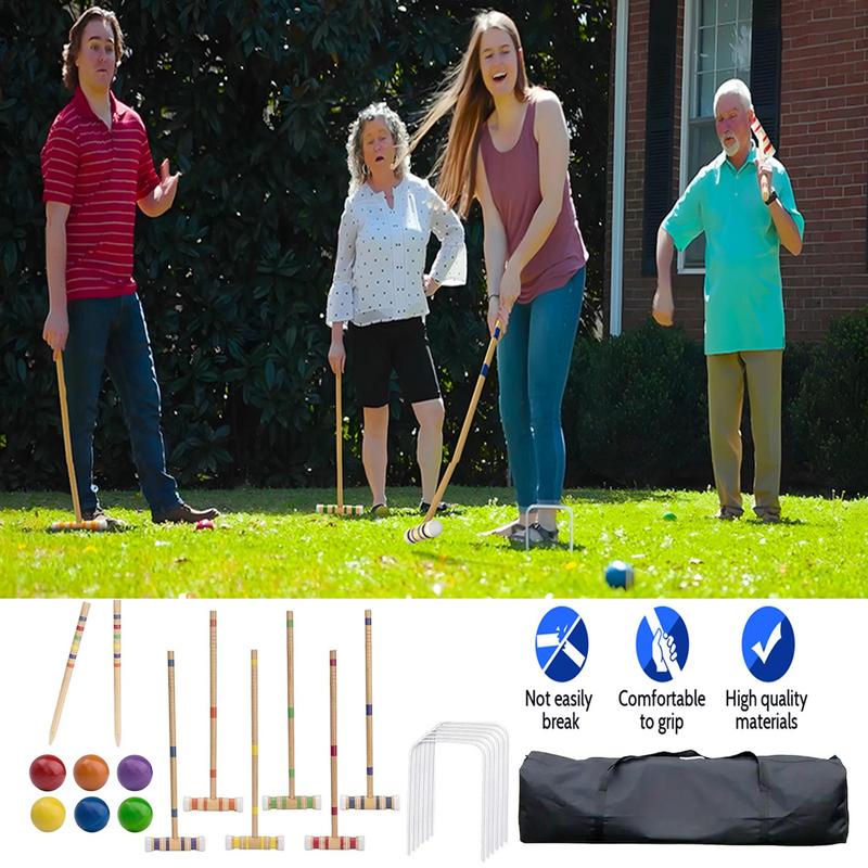 Krocket-Set, lustige Outdoor-R – Croquet Set Lawn Bewertung und Preis