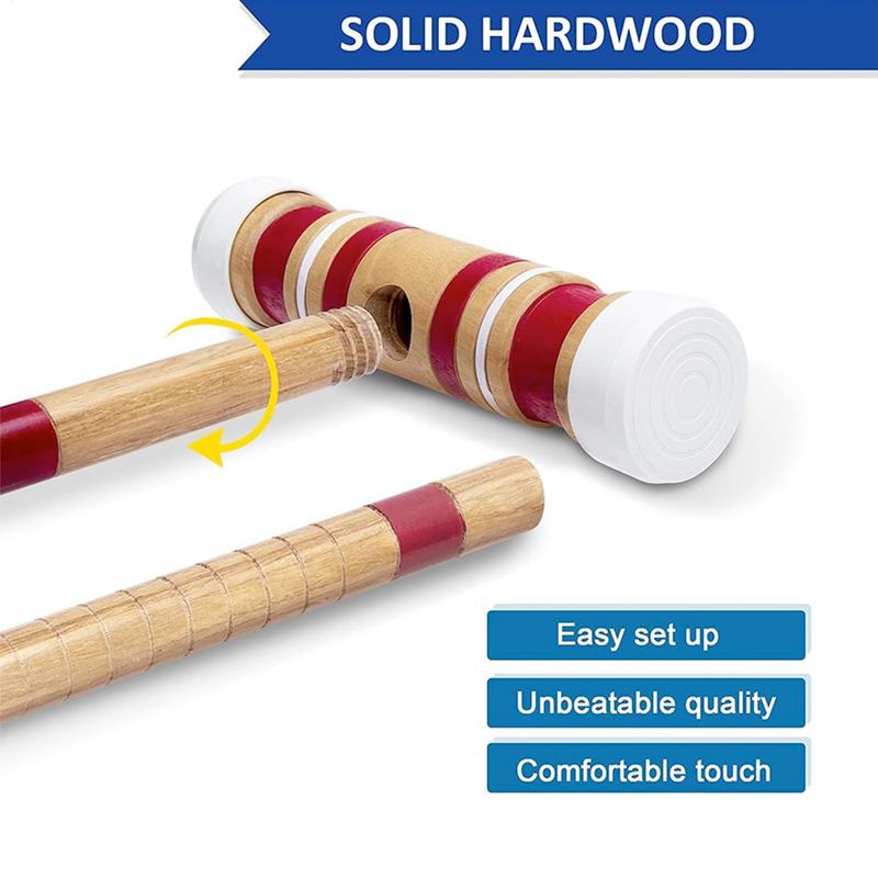 Krocket-Set, lustige Outdoor-R – Croquet Set Lawn Bewertung und Preis