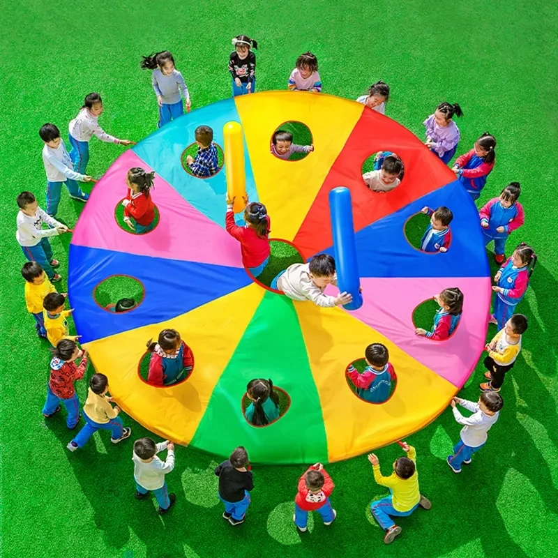 Regenbogen-Fallschirm-Knocks-G – Party Games Group For Adults Bewertung und Preis
