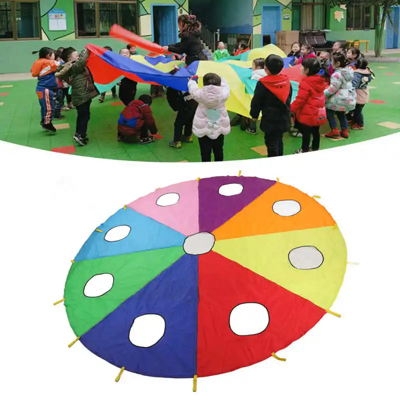 Regenbogen-Fallschirm-Knocks-G – Party Games Group For Adults Bewertung und Preis