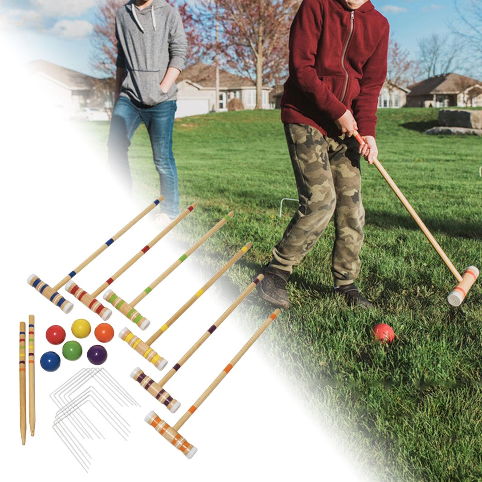 Sechsspieler-Kroquet-Set Rasen – Croquet Set Lawn Bewertung und Preis
