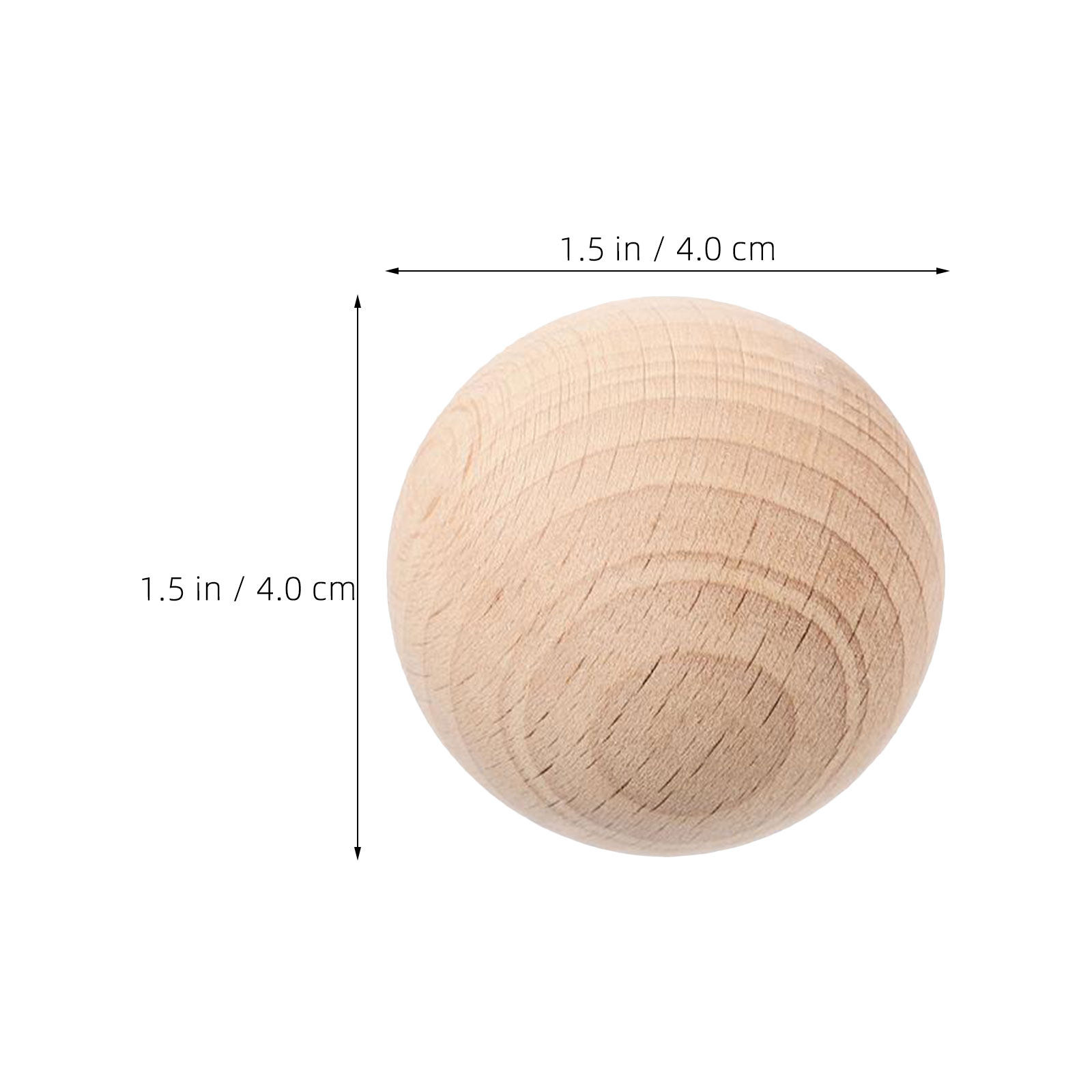 4 Stück Naturholz-Krokettkugel – Croquet Set Lawn Bewertung und Preis