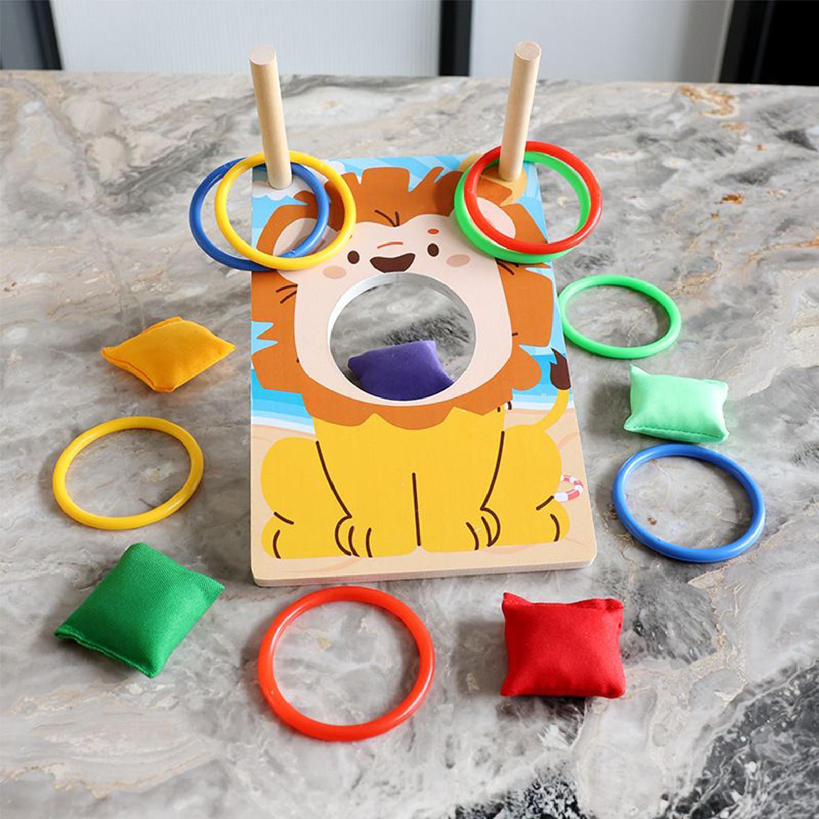 Hölzernes Sitzsack-Wurfspiel,  – Party Games Group For Adults Bewertung und Preis