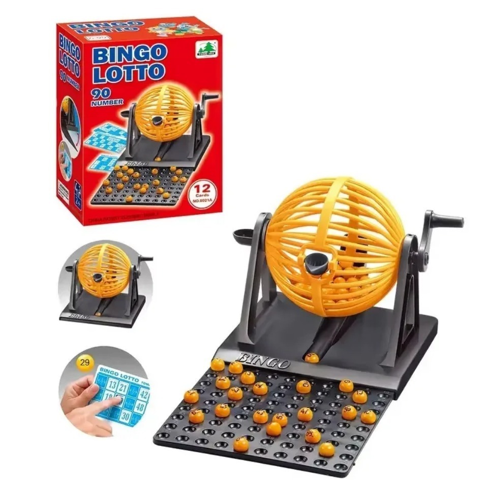 Deluxe Bingo-Spielset mit Käfi – Party Games Juegos De Mesa Bewertung und Preis