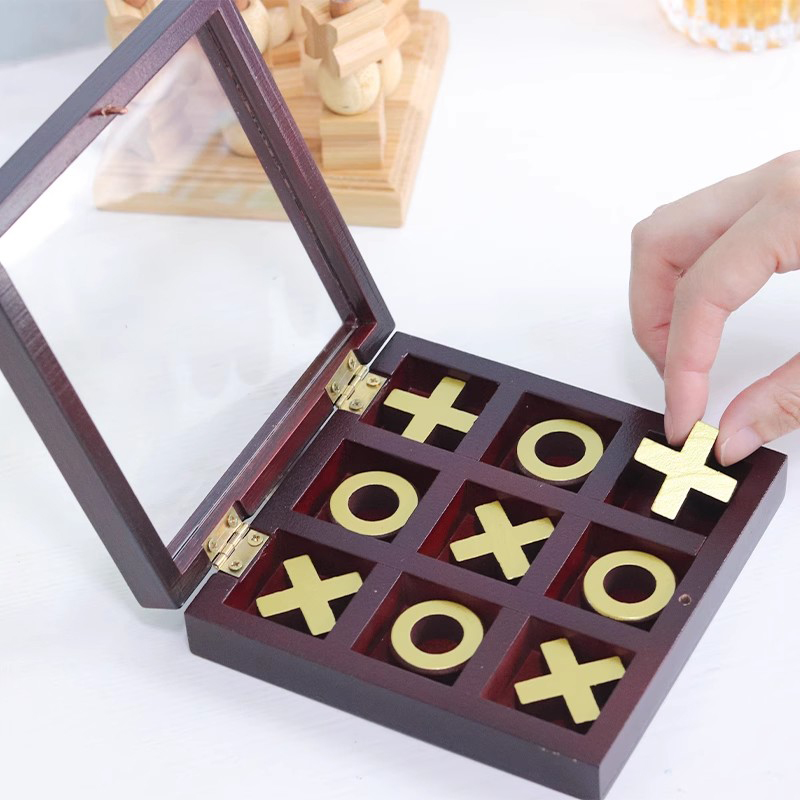 3D Tic Tac Toe Spiel Holz XOXO – Party Games Juegos De Mesa Bewertung und Preis