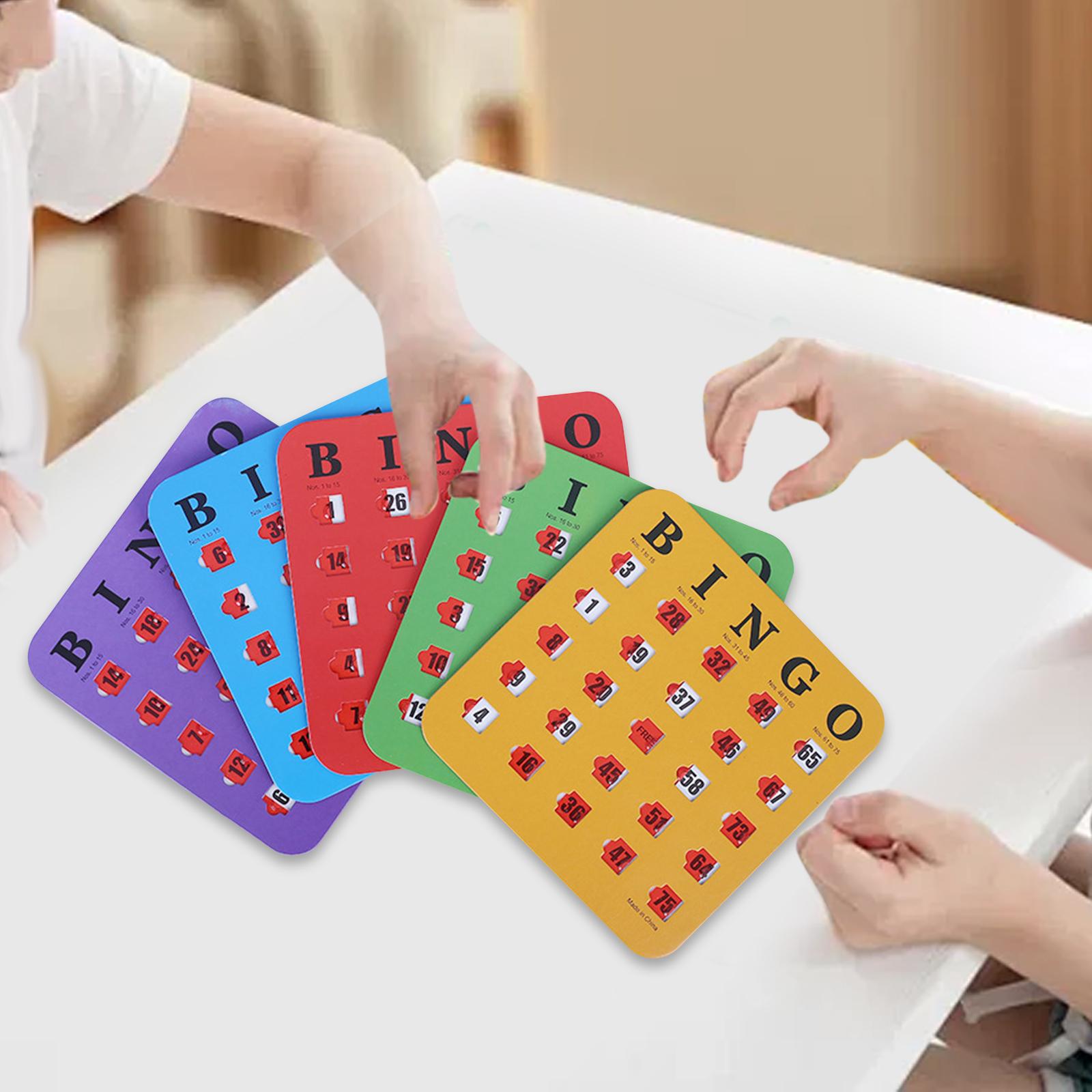 5-teilige Bingo-Karton mit gro – Party Games Group For Adults Bewertung und Preis