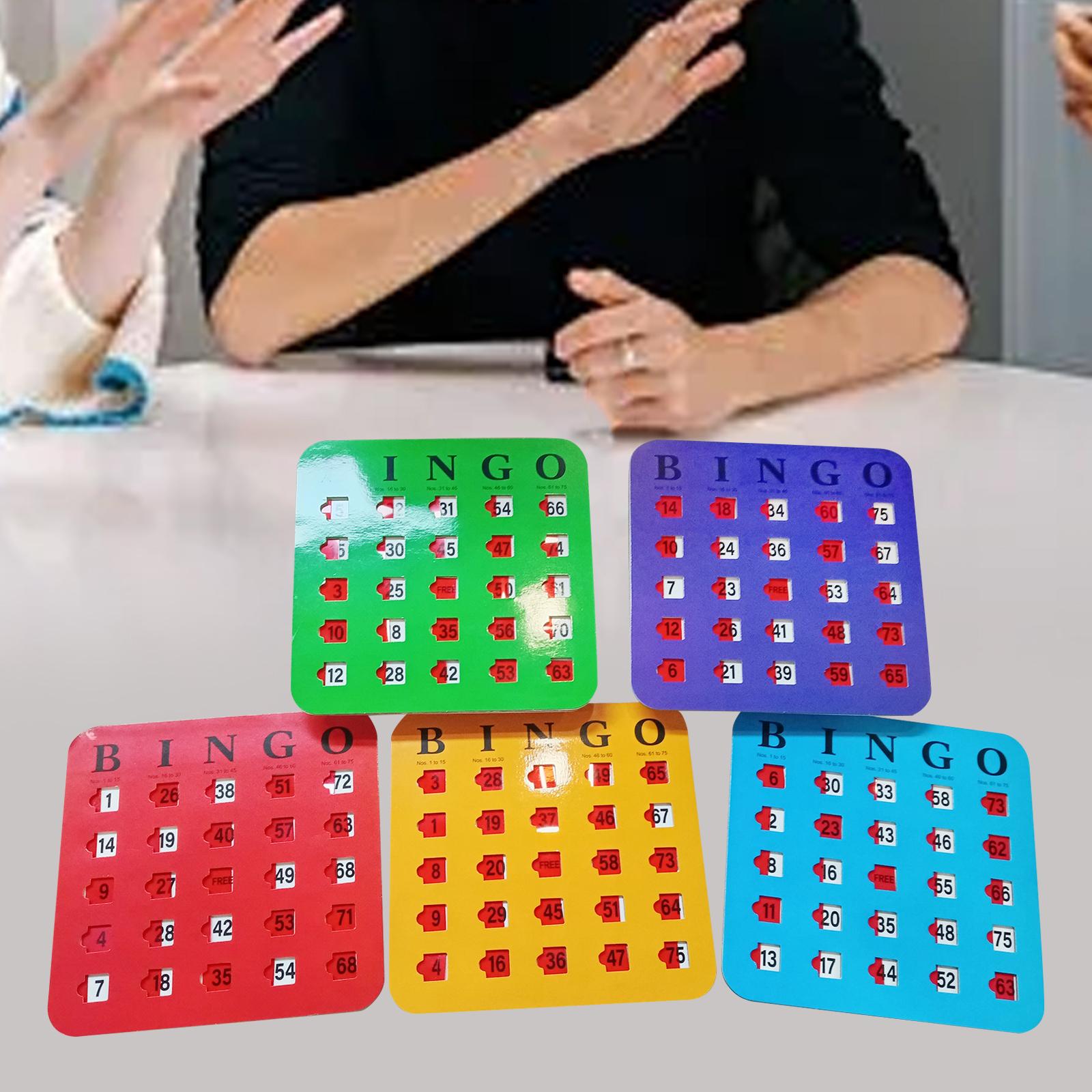 5-teilige Bingo-Karton mit gro – Party Games Group For Adults Bewertung und Preis