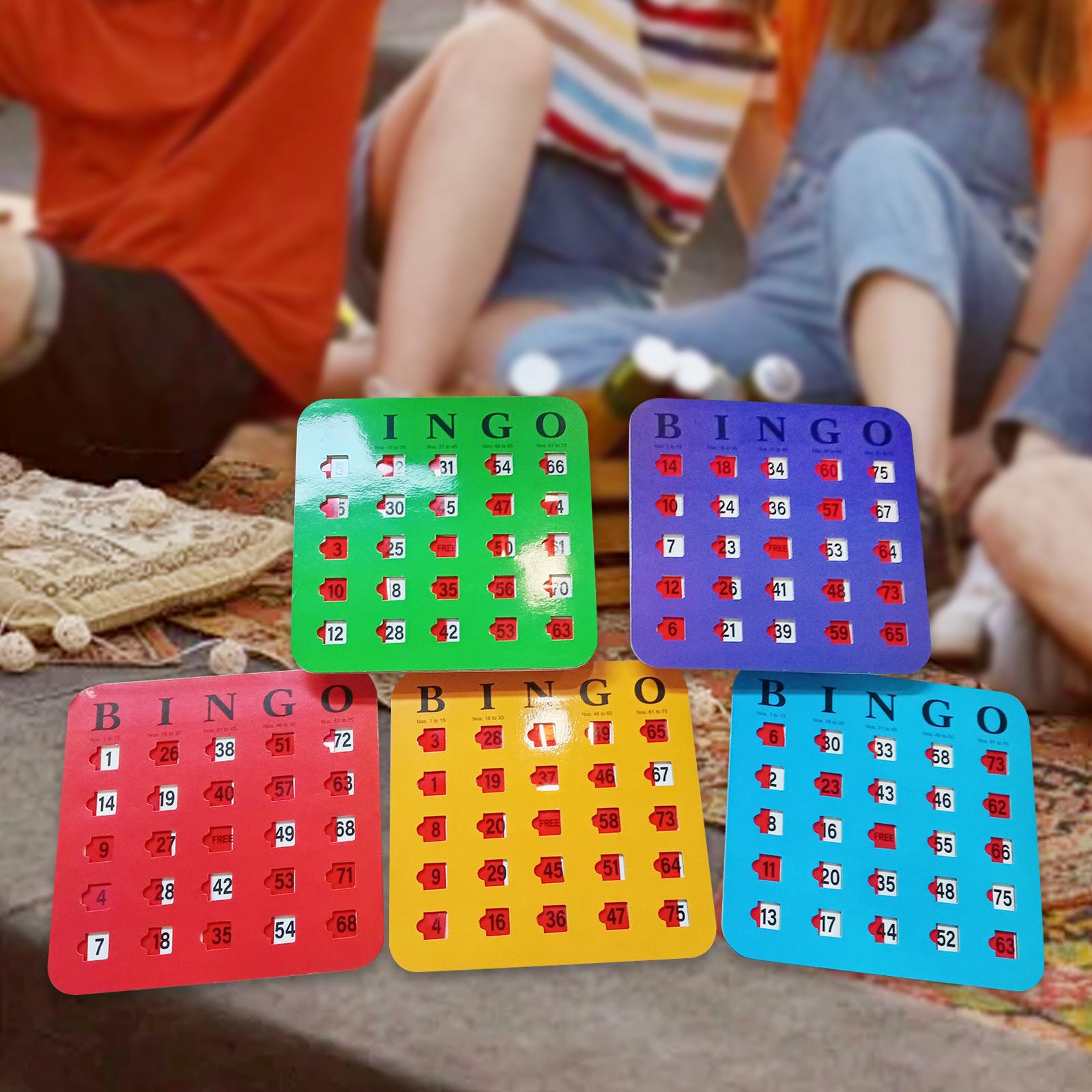 5-teilige Bingo-Karton mit gro – Party Games Group For Adults Bewertung und Preis