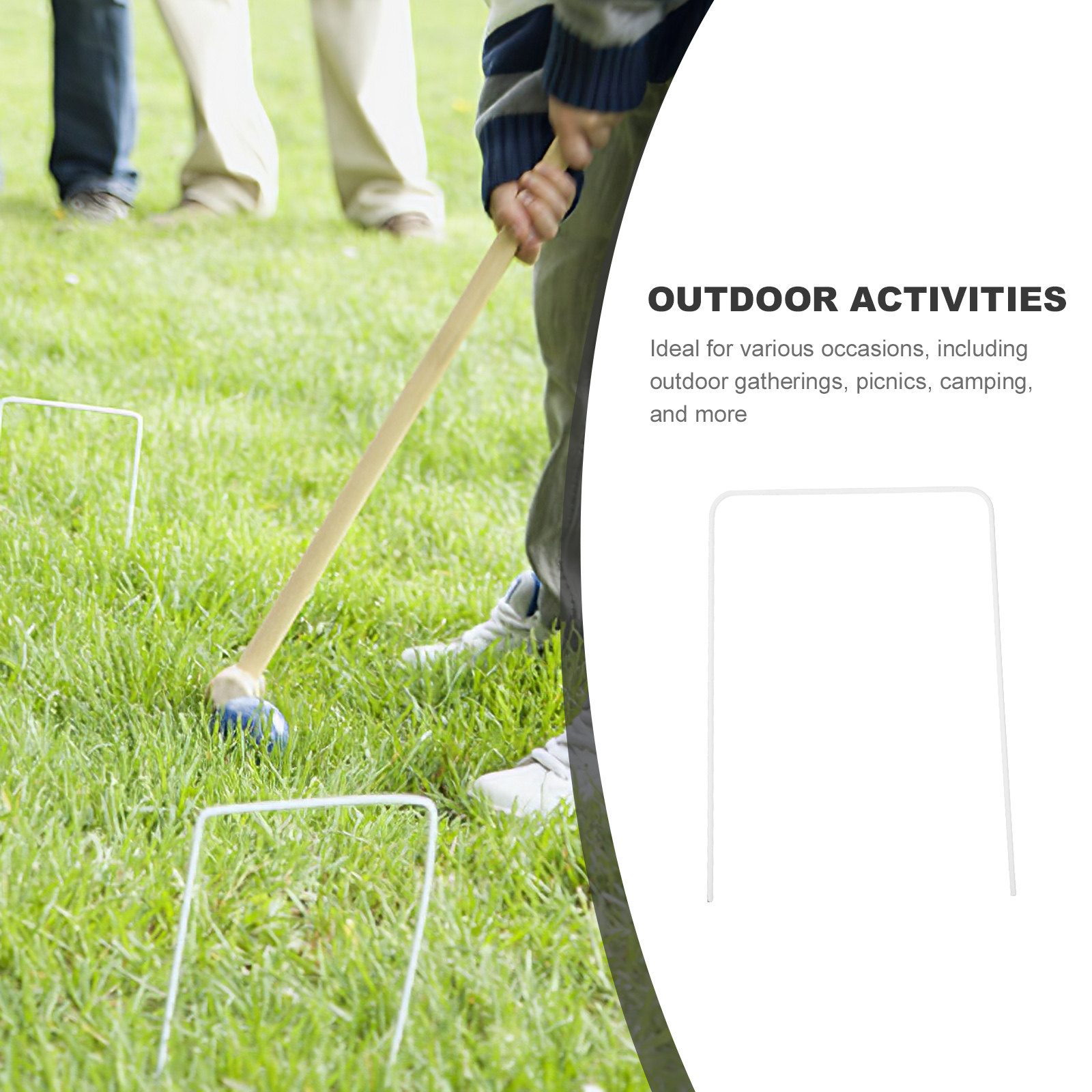 9-teiliges Metall-Kroketten-To – Croquet Set Lawn Bewertung und Preis