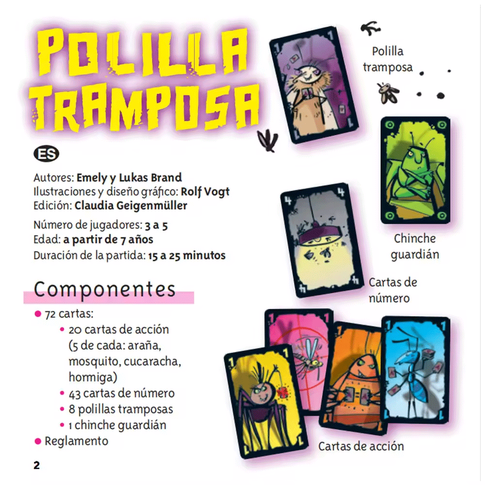Polilla Tramposa Brettspiele T – Party Games Juegos De Mesa Bewertung und Preis