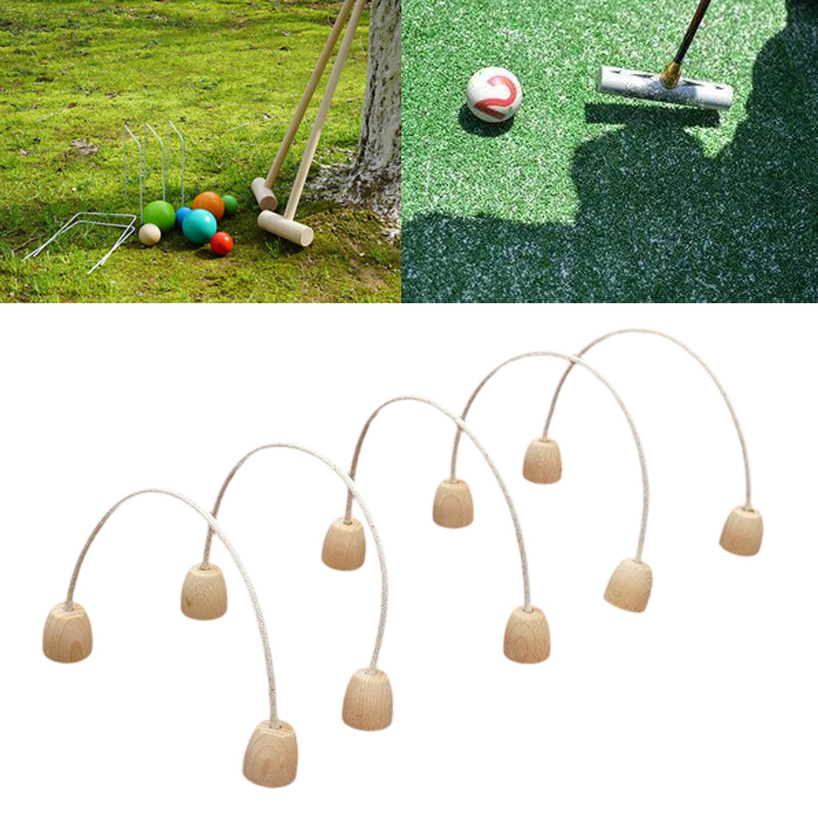 Holz-Croquet-Ringe Outdoor Gat – Croquet Set Lawn Bewertung und Preis