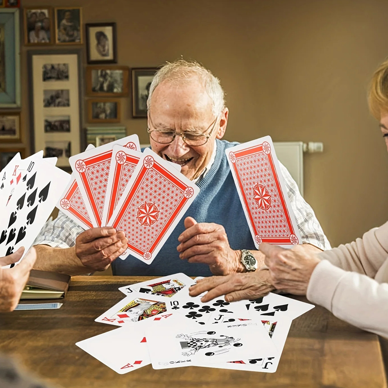 Übergroße Spielkarten Jumbo 4x – Party Games Juegos De Mesa Bewertung und Preis