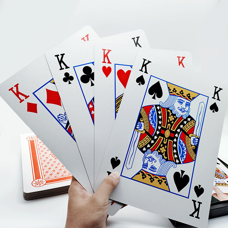 Übergroße Spielkarten Jumbo 4x – Party Games Juegos De Mesa Bewertung und Preis