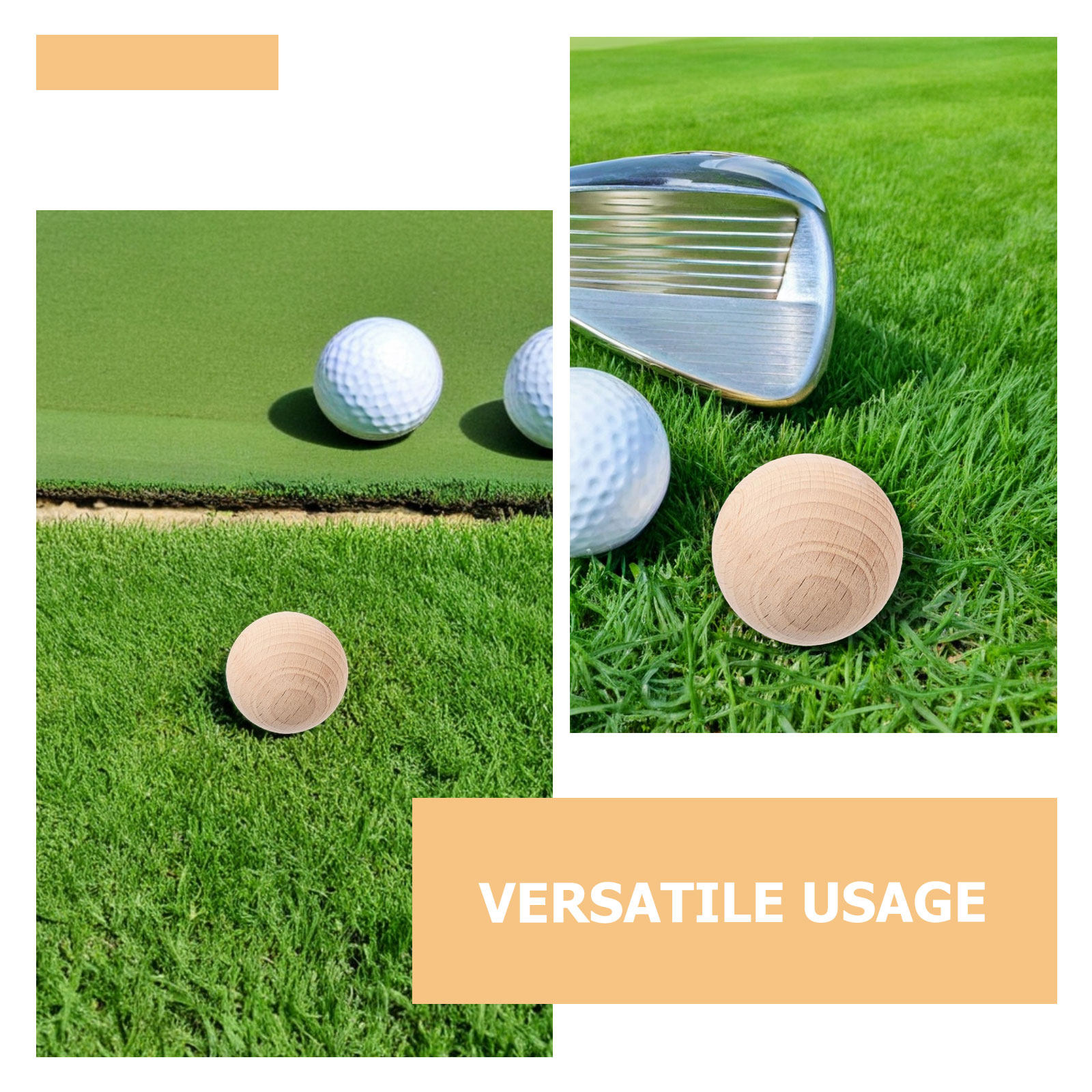 4 Stück Holzkrokettenbälle 5 c – Croquet Set Lawn Bewertung und Preis
